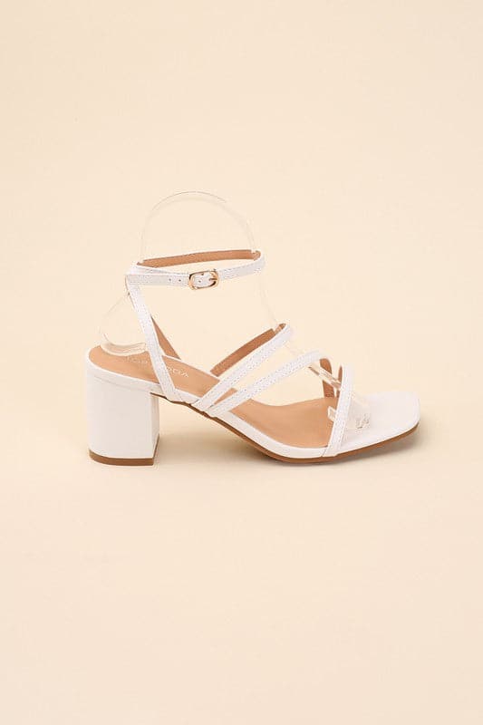 ALI-6 Strappy Low Heel.