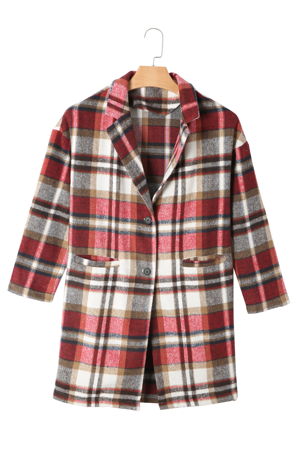 Everyday Plaid Coat