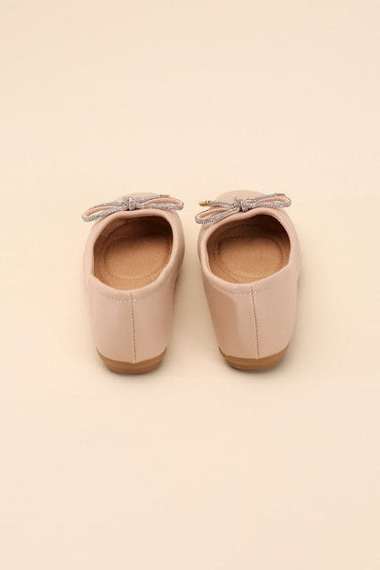 DOROTHY-77 Bow Ballet Flats.