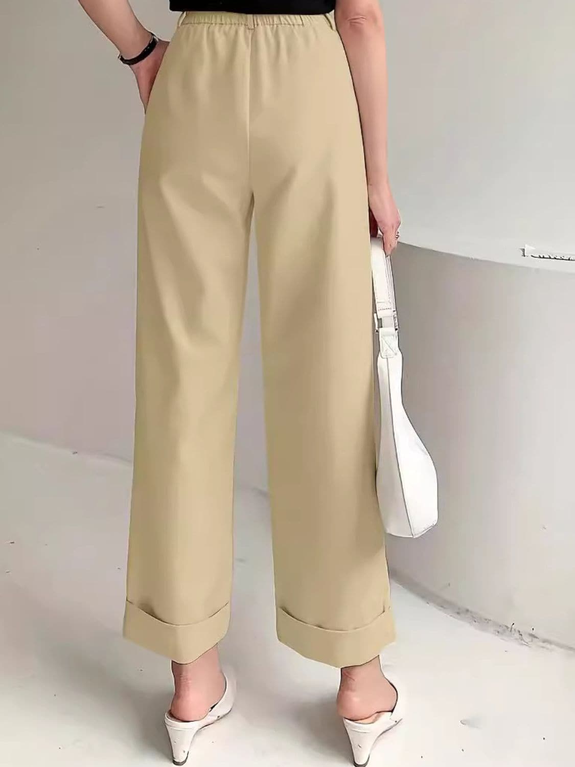 Full Size High Waist Pants.