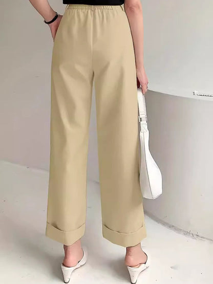 Full Size High Waist Pants.