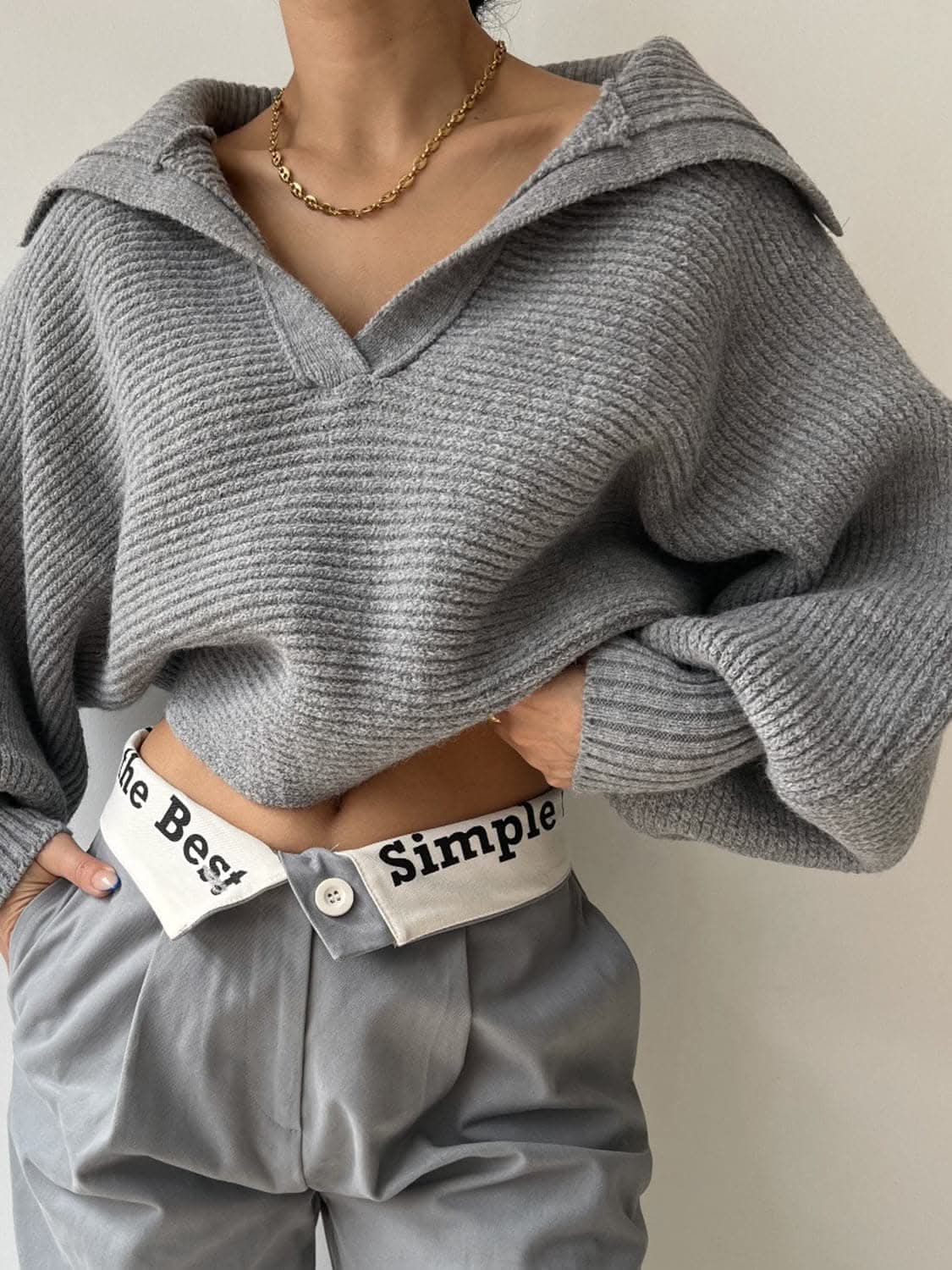 Johnny's cozy long sleeve sweater - Love Salve 