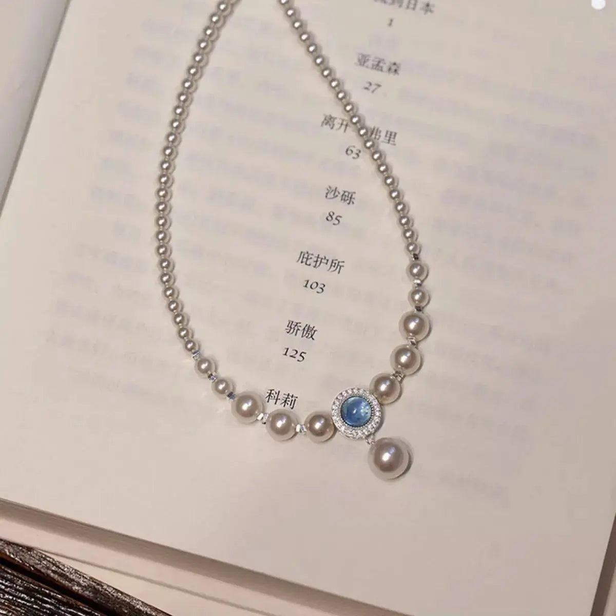 925 Sterling Silver Pearl Necklace Simply Love