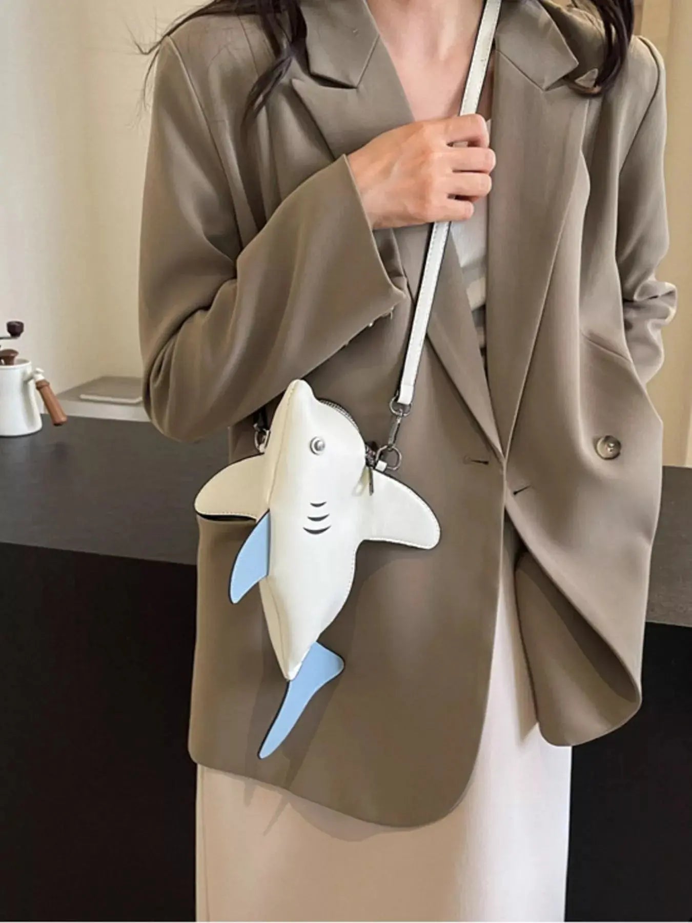 Shark Design Crossbody Bag Simply Love