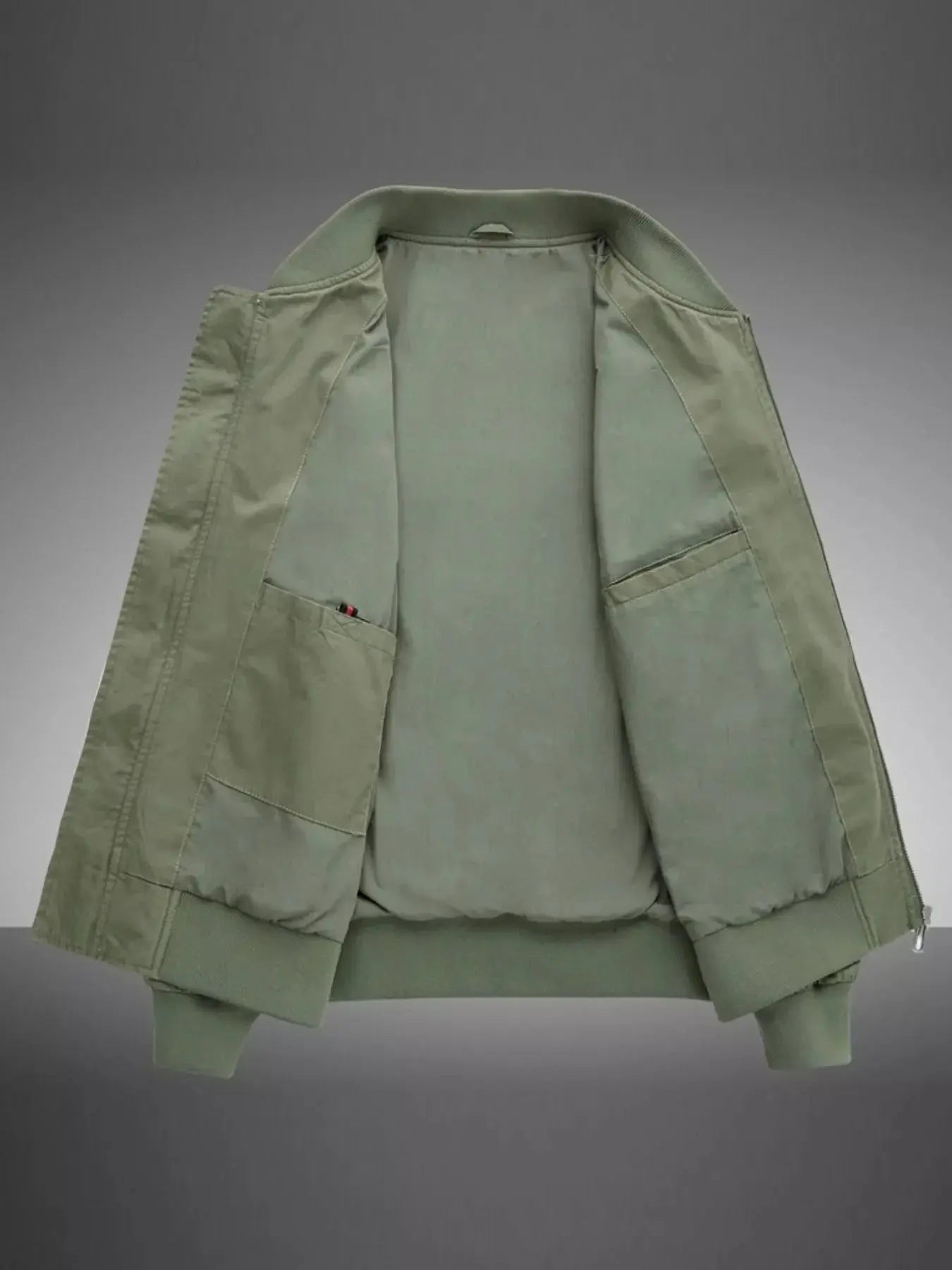 Men's Plus Size Casual Lightweight Bomber Jacket Simply Love