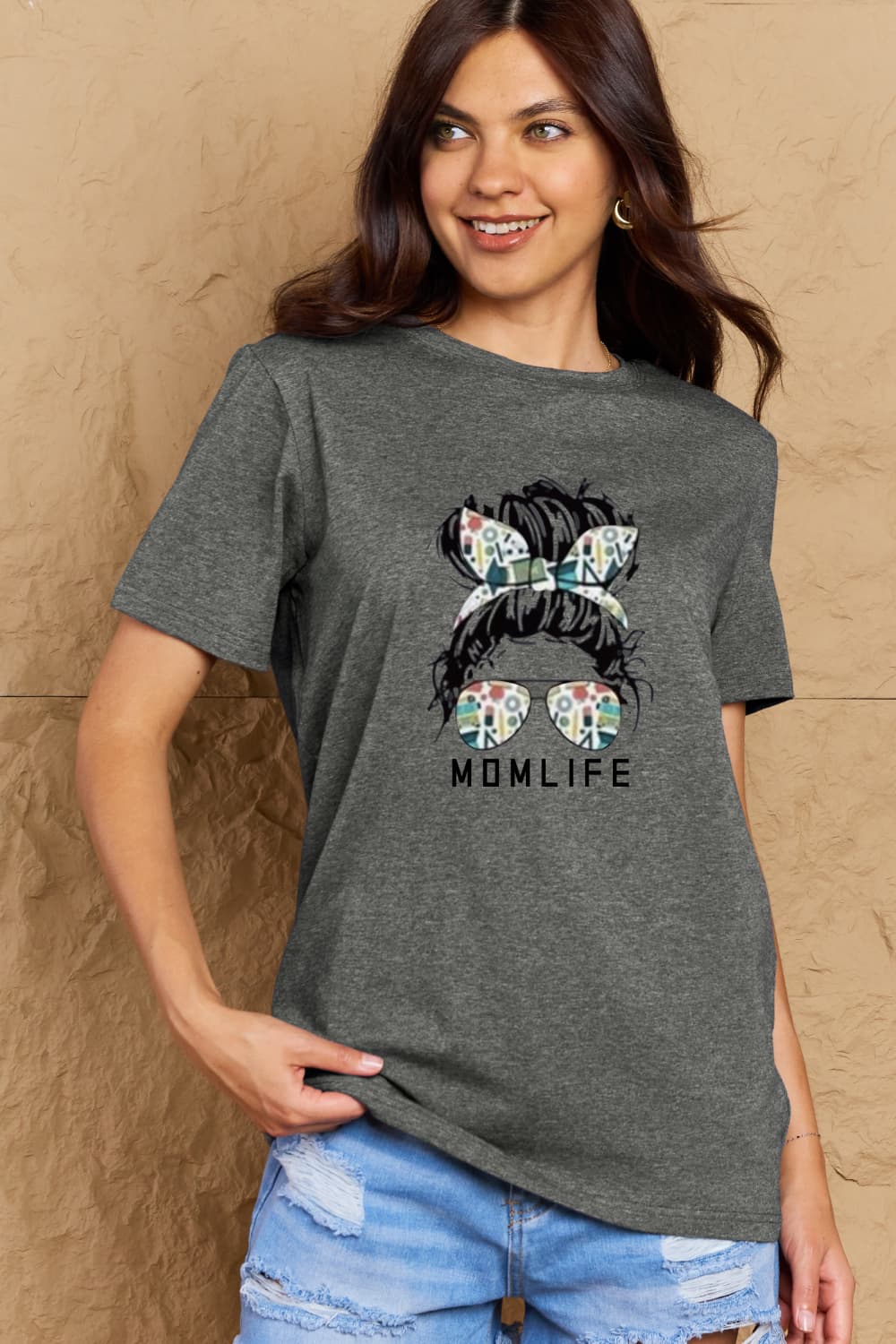 Simply Love: Mom Life Cotton Tee