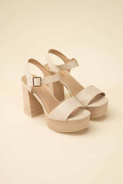 OPTIONS-S Ankle Strap Heels.