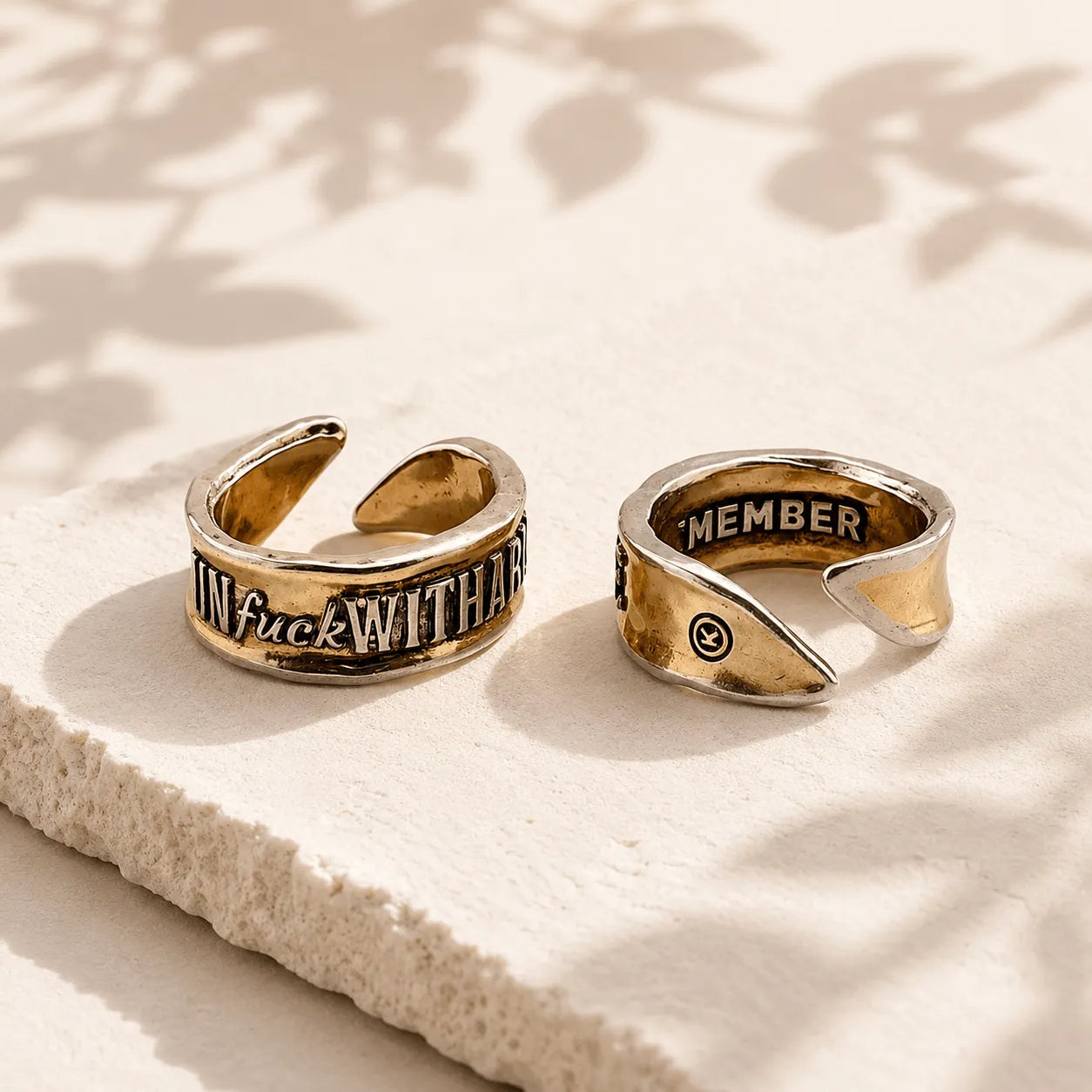 Katia Designs Unf*ckwithable Remember Adjustable Ring, elegant and durable, perfect for everyday wear.