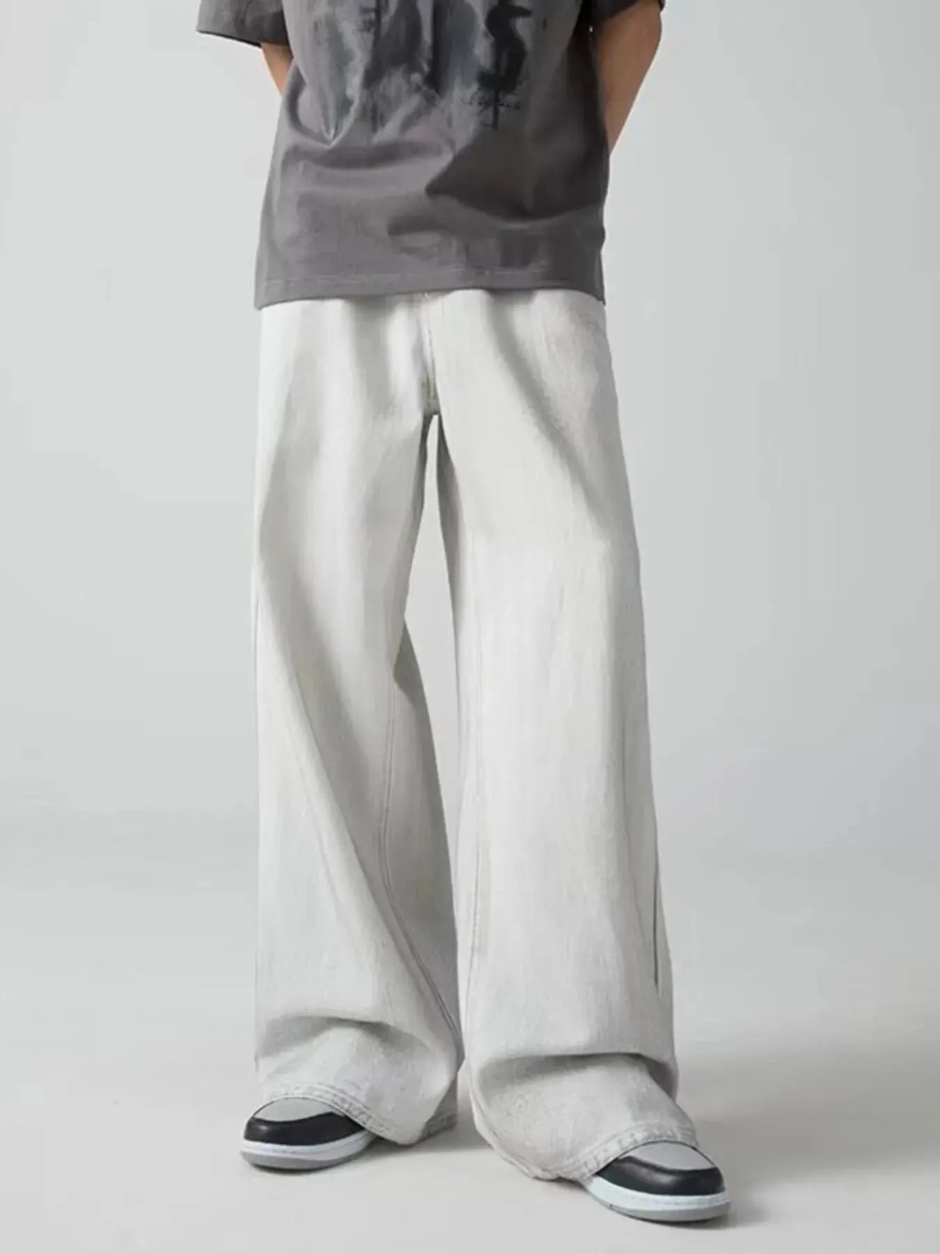 Men's Plus Size Wide Leg Pants Simply Love