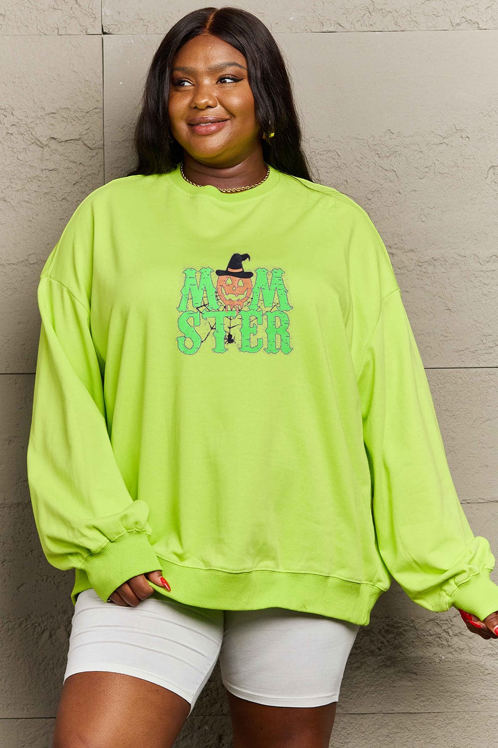 Cozy Love Graphic Drop Shoulder Sweatshirt