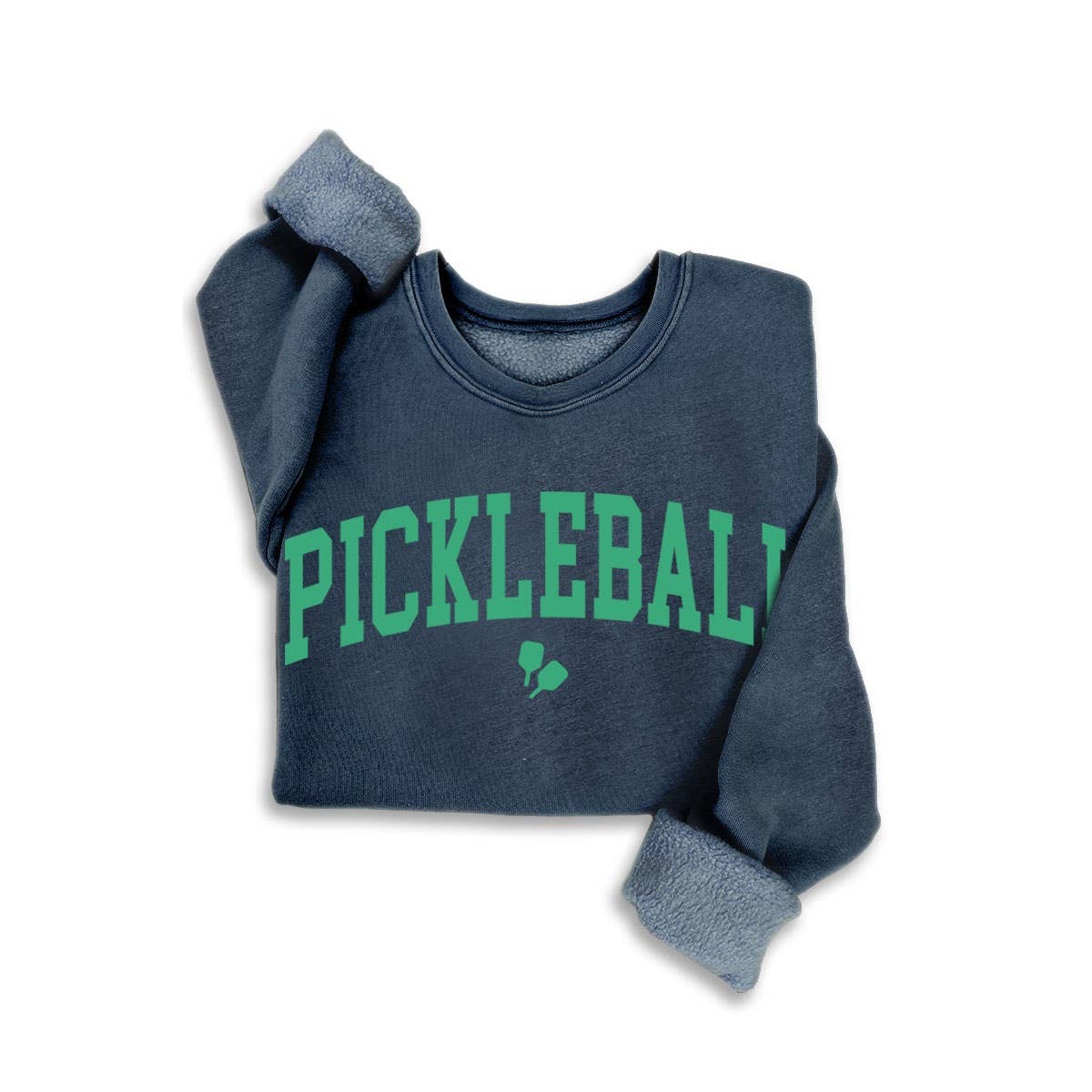 PowerPlay Pickleball Mineral Sweatshirt Comfort Vintage Fitkitty Culture Athleisure Wear, Yoga Wear & Women's Clothing