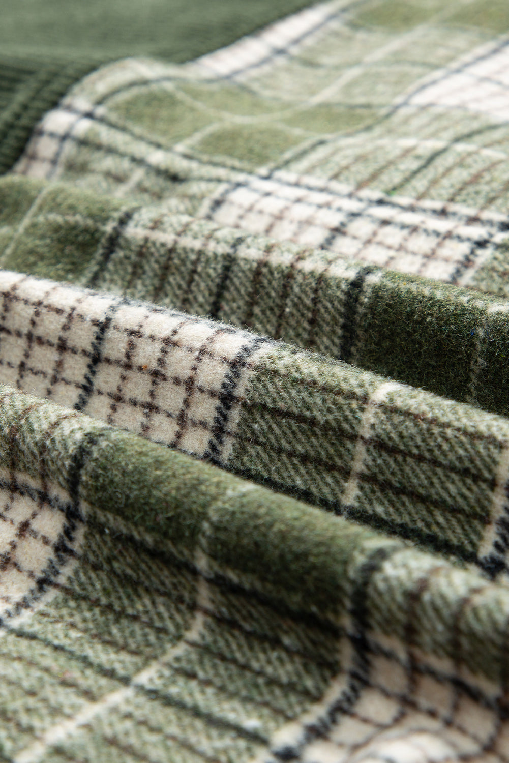 Everyday Plaid Corduroy Jacket