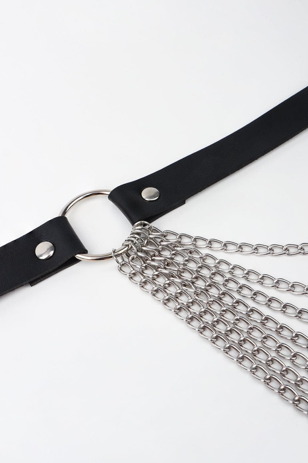 PU Belt with Chain.