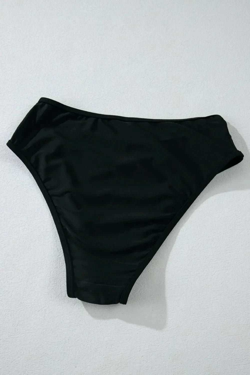 Sheer Mesh Edged Halter V Neck Push Up Bikini Set Simply Love