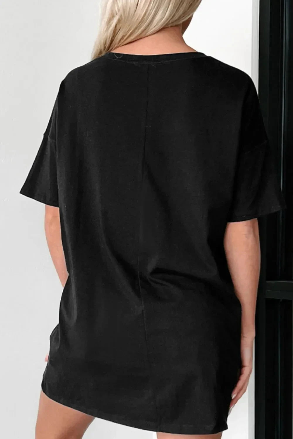 Graphic Round Neck Short Sleeve Oversized T-Shirt Simply Love