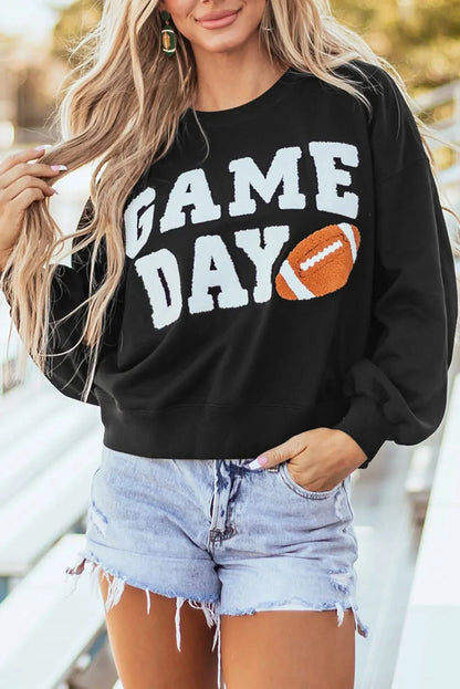 Game day essentials long sleeve sweatshirt