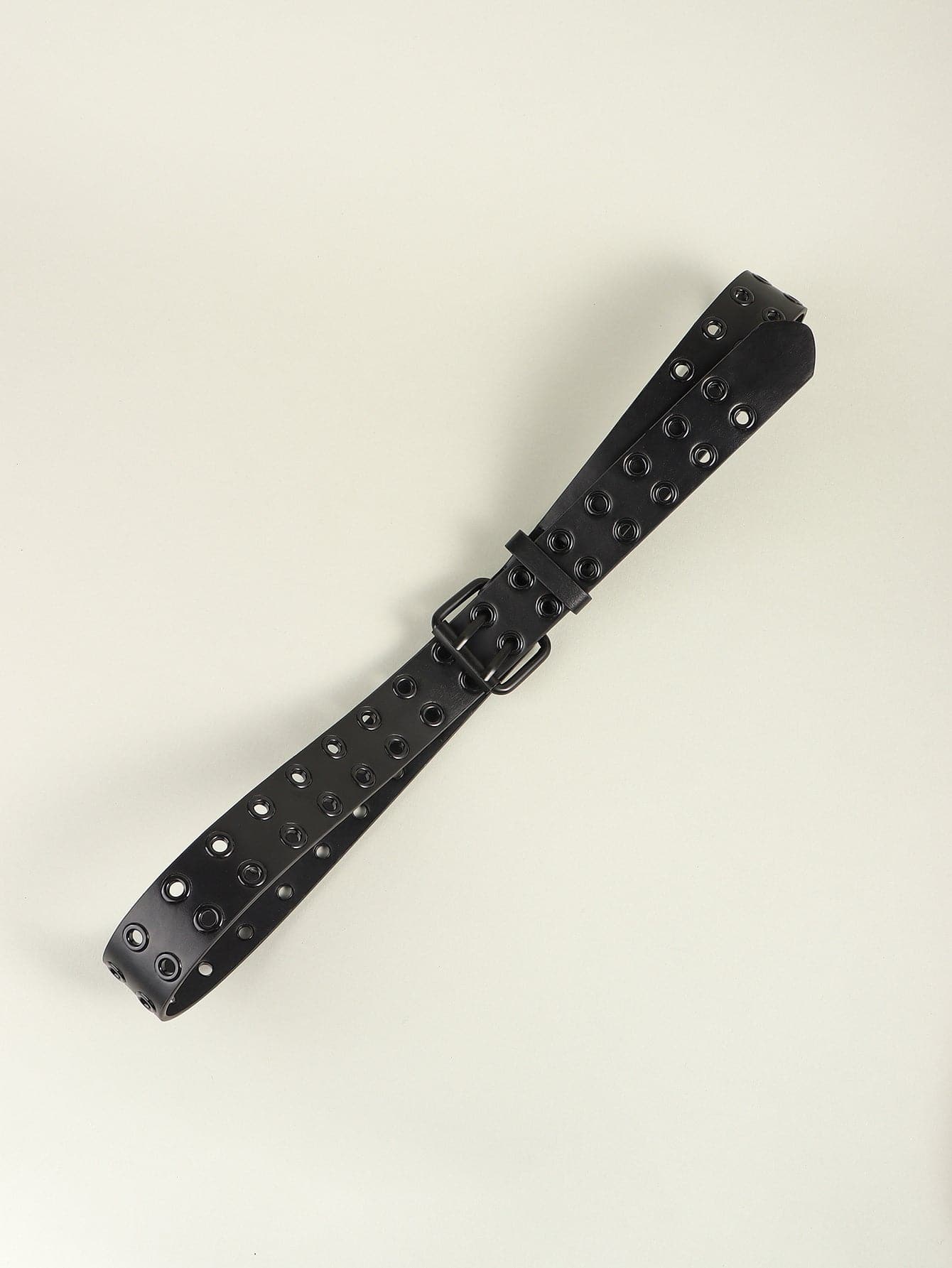 Grommet PU Leather Belt.