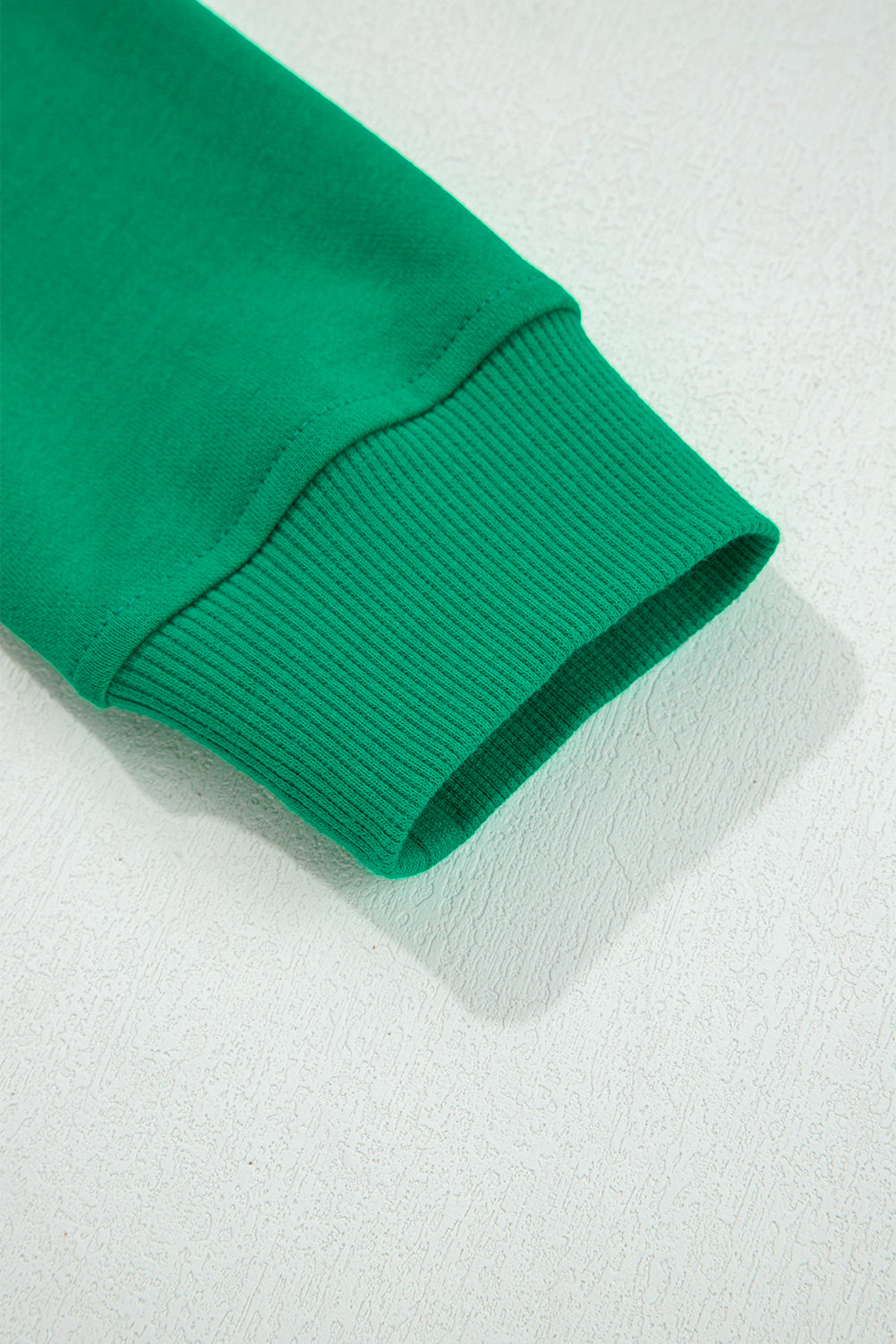 Dark Green Contrast Piping Crewneck Pullover Mini Skirt Set Dear-Lover Dropshipping