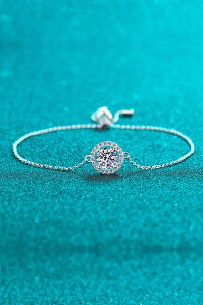 Adored All For Fun 1 Carat Moissanite Bracelet.