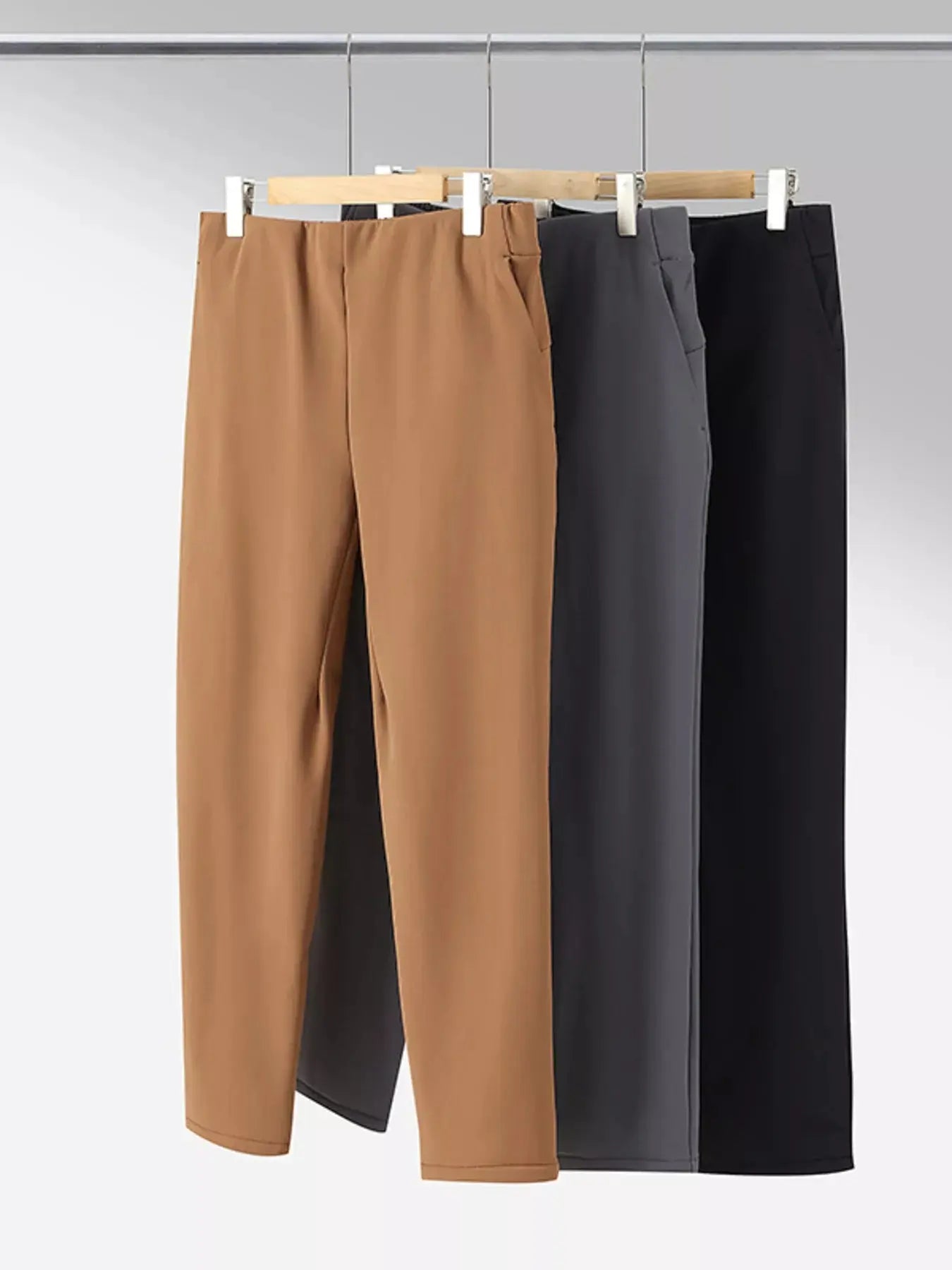 Men's Plus Size Slim Fit Pants Simply Love