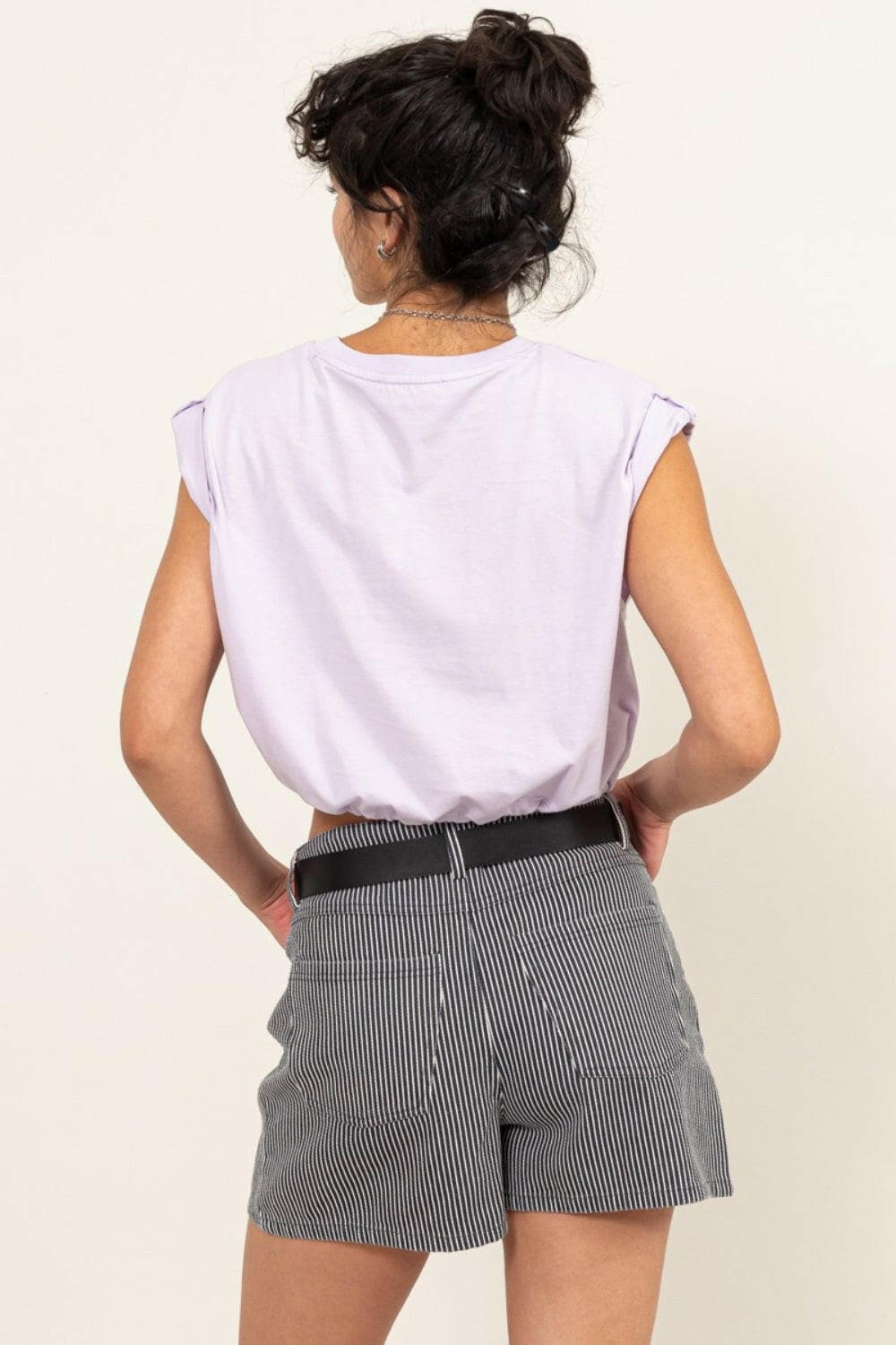 HYFVE Drawstring Hem Crop Top.