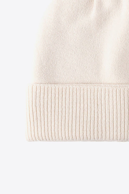 Cuff Knitted Beanie.