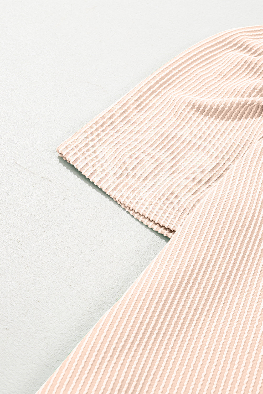 Blossom Corded Crew Neck Puff Sleeve Mini Dress Divine Design4U