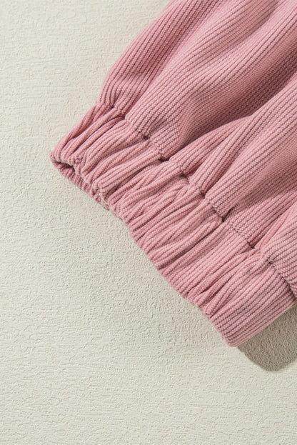 Cozy rose pink sherpa jacket