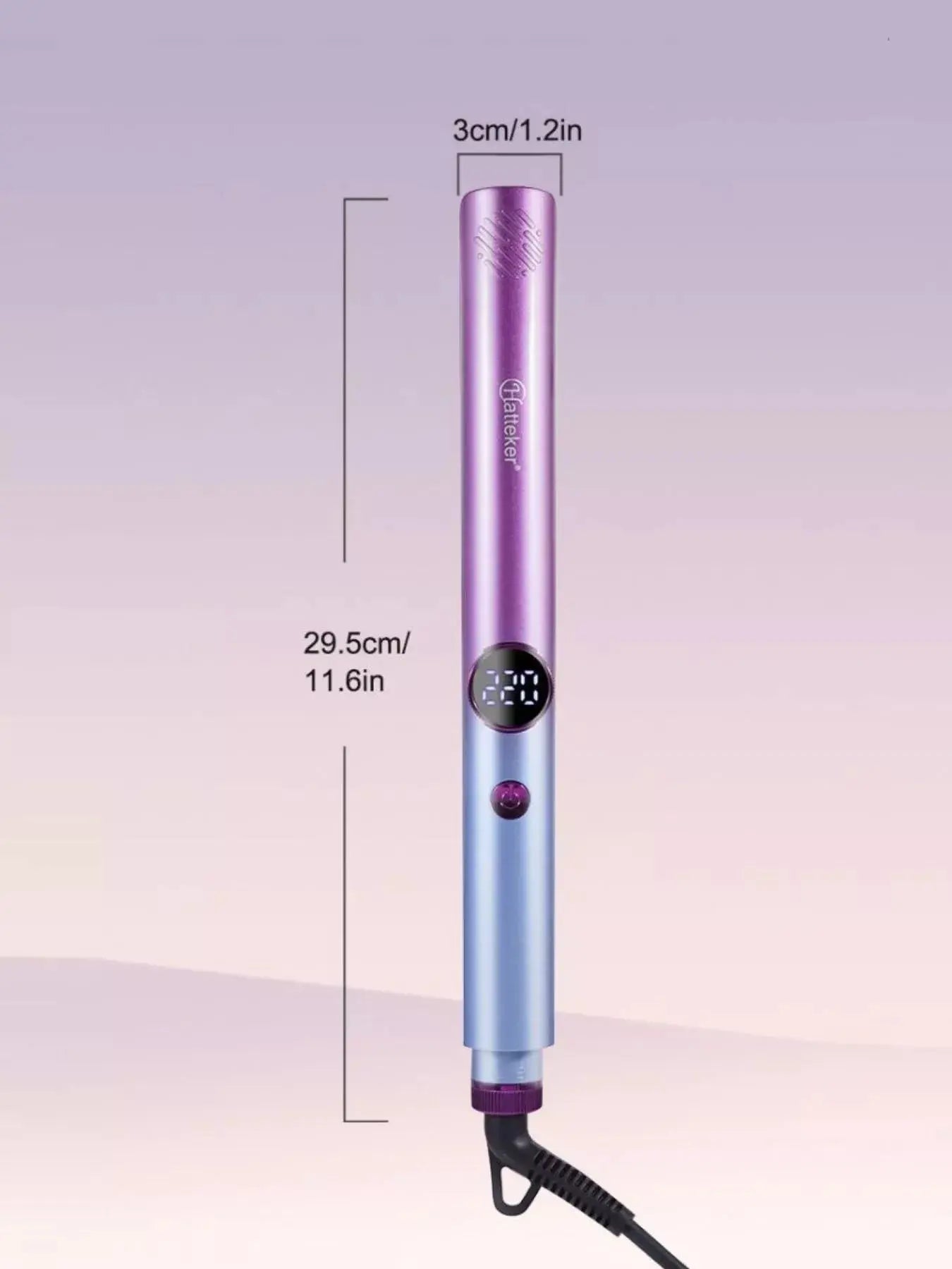 Adjustable Temperature Iron Straightener Simply Love