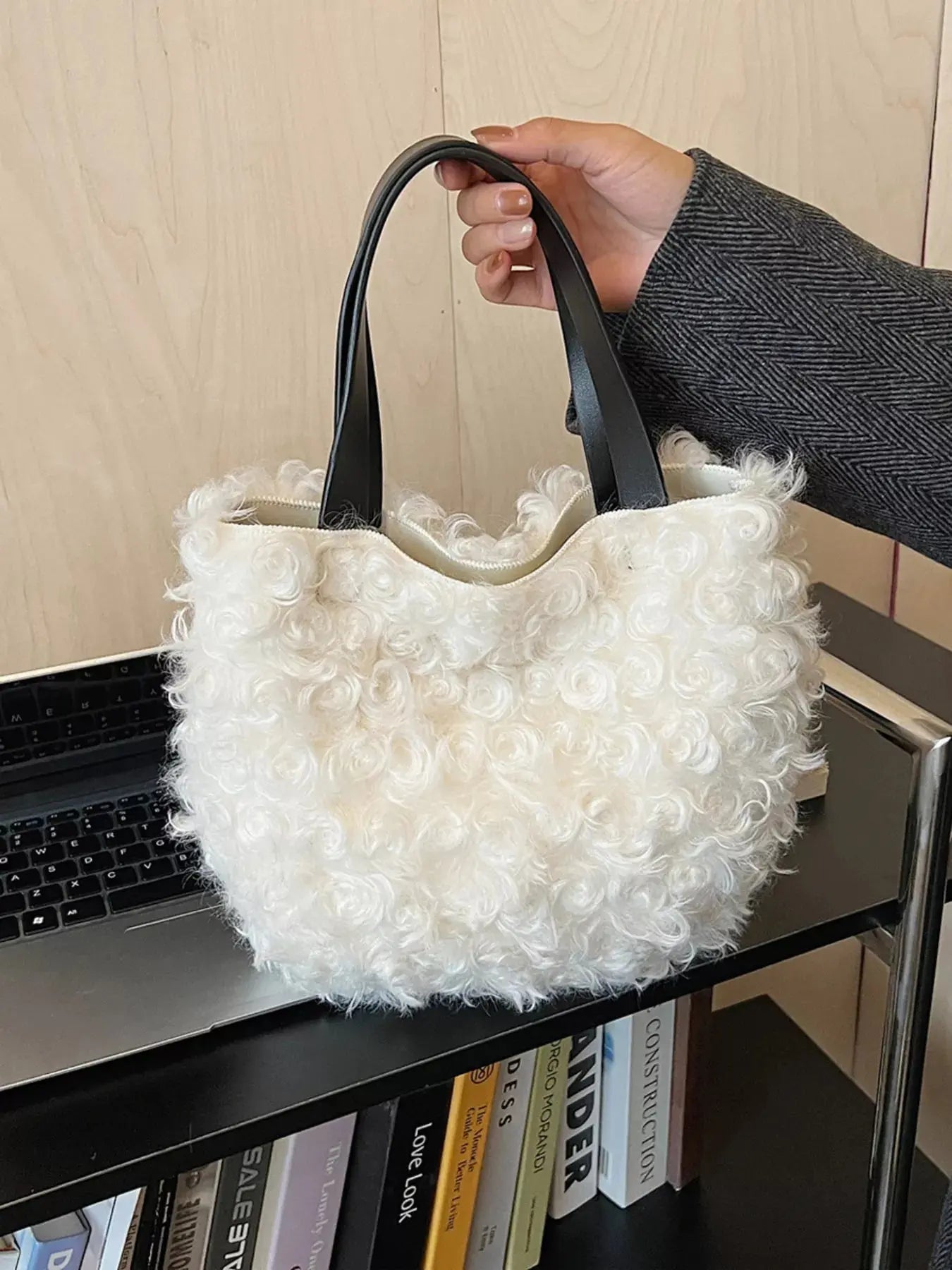 Lightweight Fluffy Handbag Simply Love