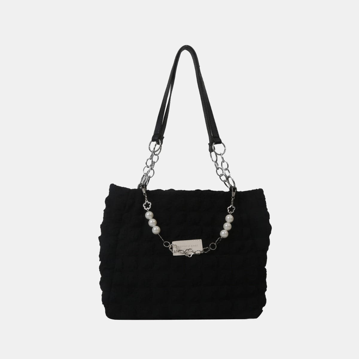 Stylish bubble tote bag - medium size