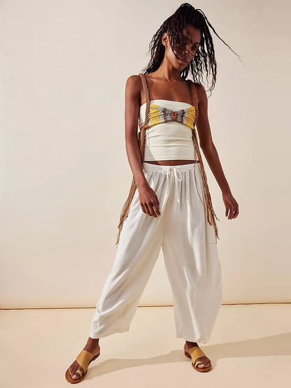 Full Size Wide Leg Pants with Pockets.