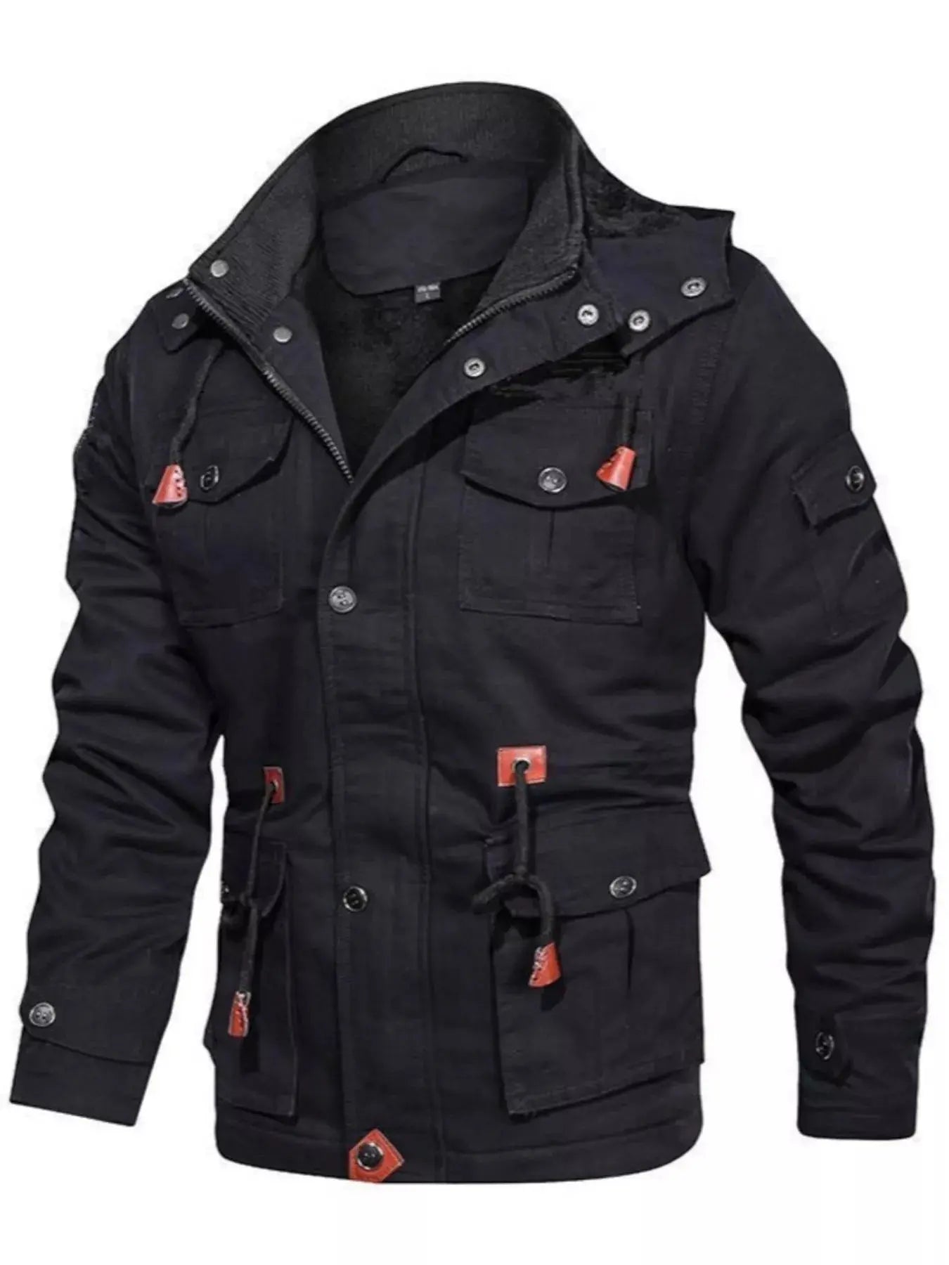 Men's Plus Size Zip Up Lightweight Bomber Jacket Simply Love