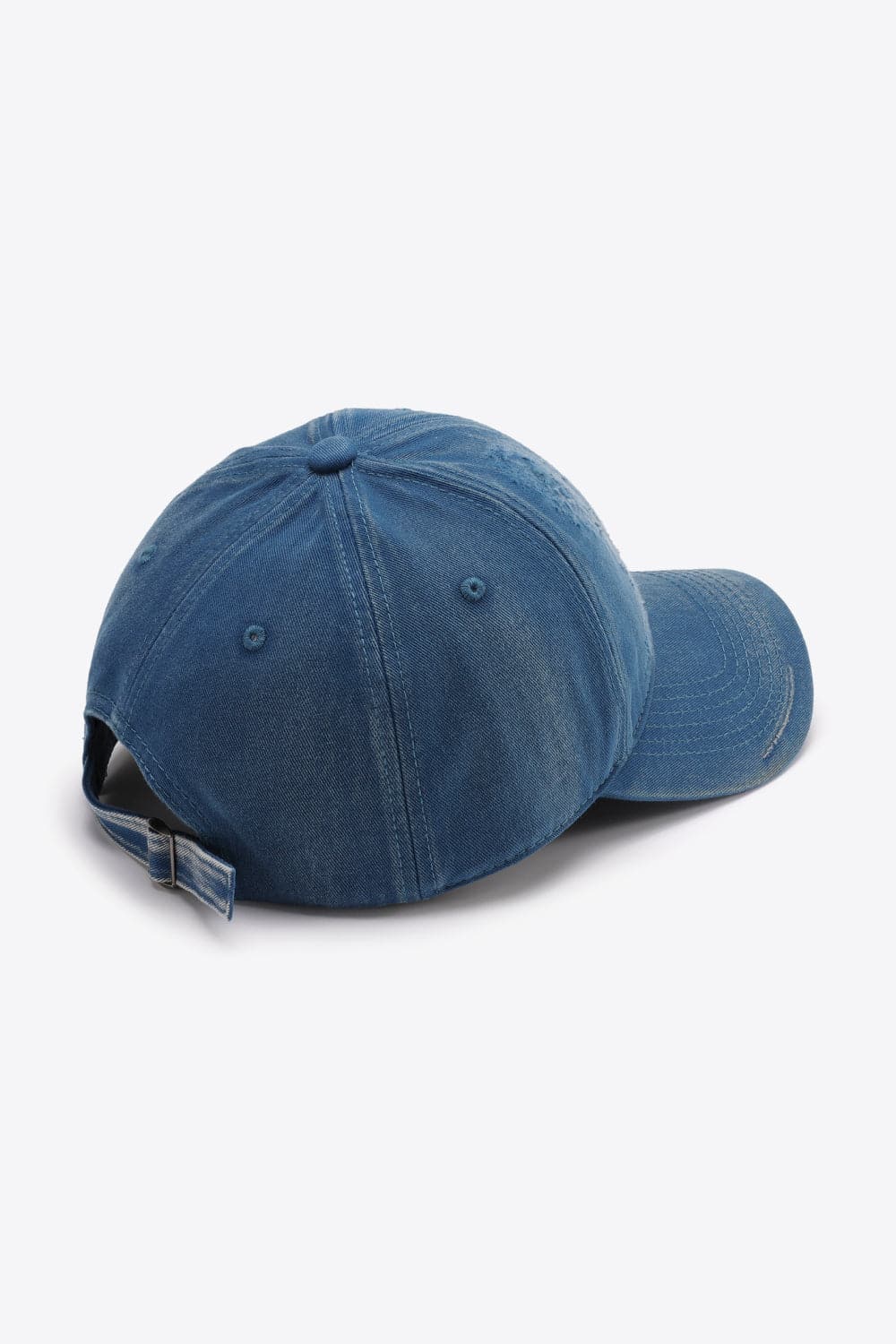 Distressed Adjustable Baseball Cap.