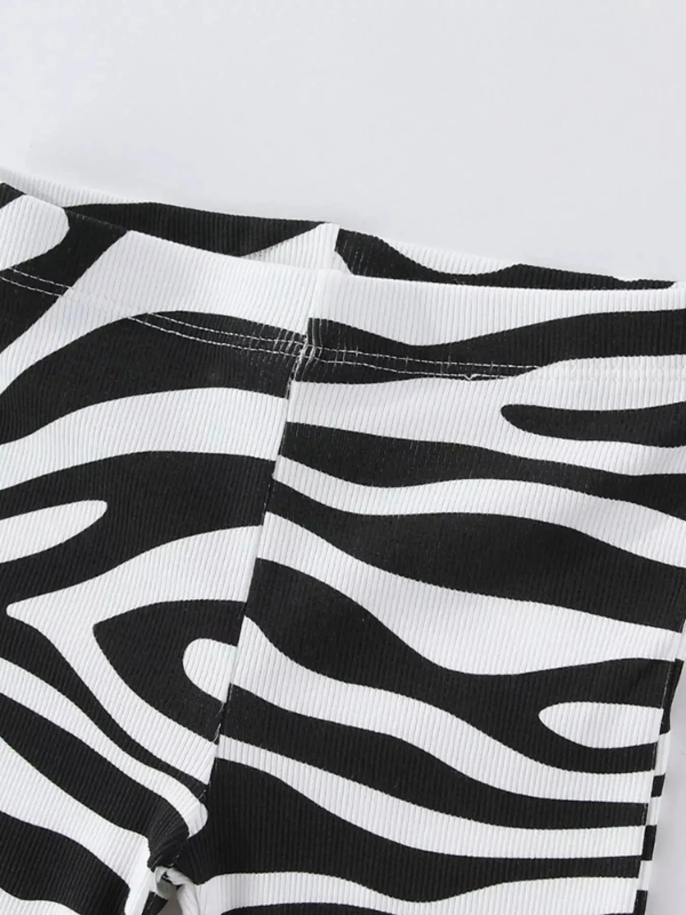 Children's Zebra Print Flare Pants Simply Love