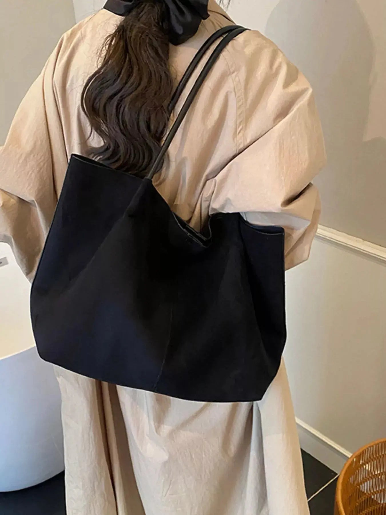 Solid Color Tote Bag Simply Love