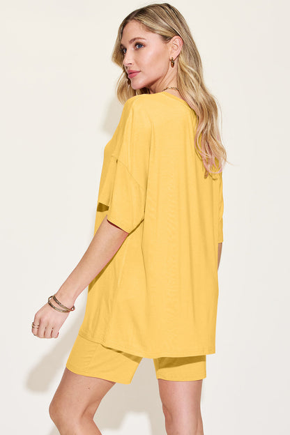 ShopBasicbae: Bamboo V-Neck Set