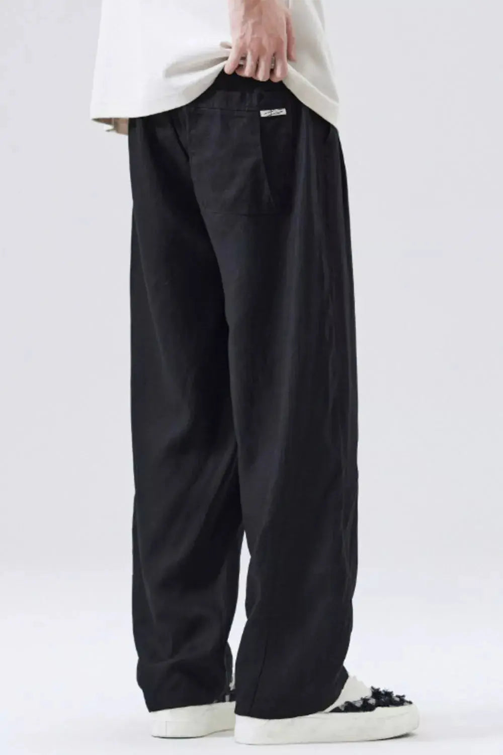 Men's Loose Fit Drawstring Casual Pants Simply Love