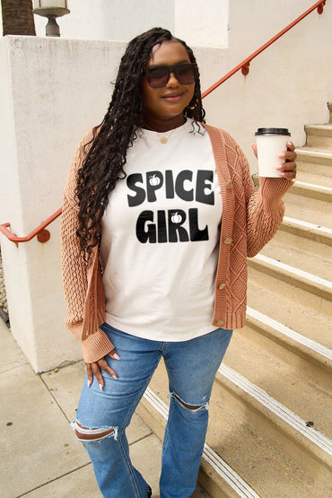 Simply Love Full Size SPICE GIRL Short Sleeve T-Shirt.