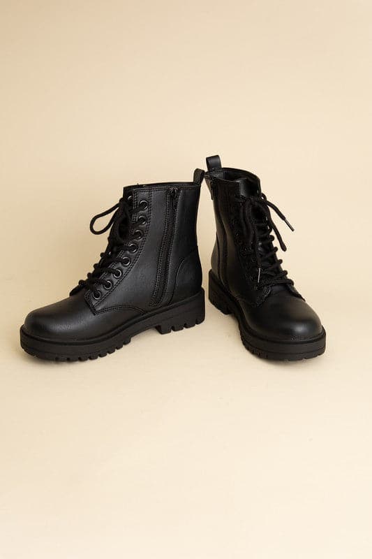 Epsom Lace-Up Boots.