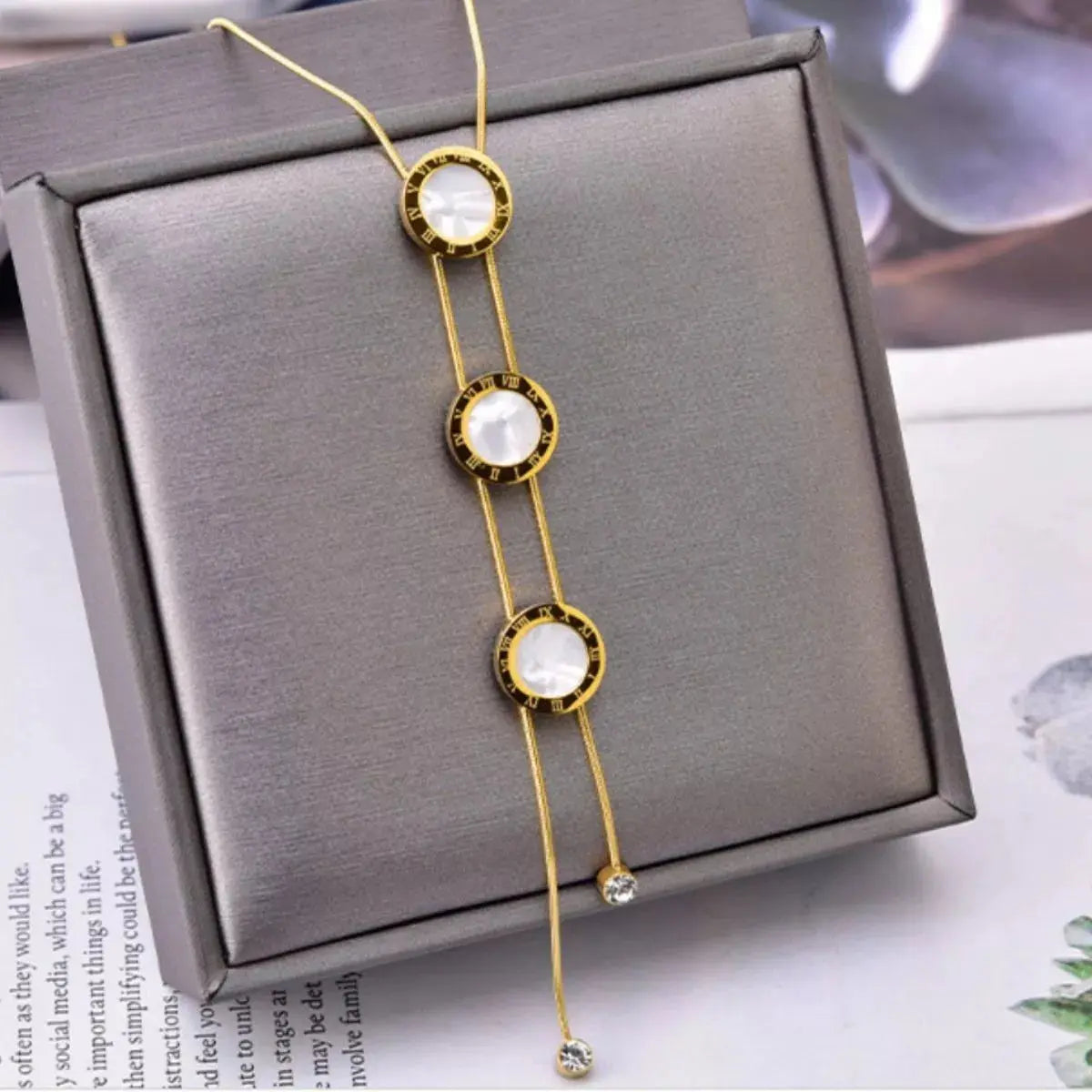 18K Gold-Plated Shell Jewelry Set Simply Love