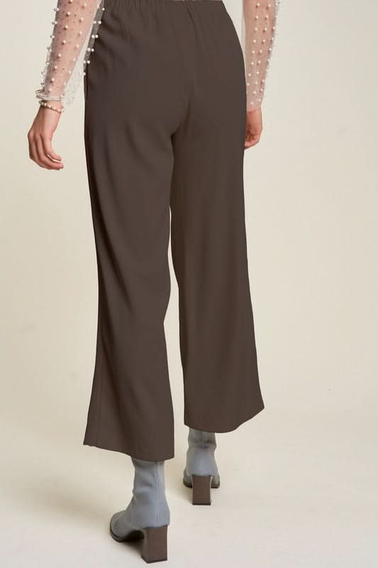 Davi & Dani Chic Wide Leg Trousers