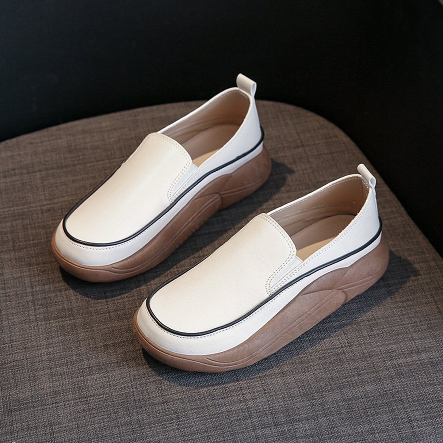 Chunky Slip On Shoes.