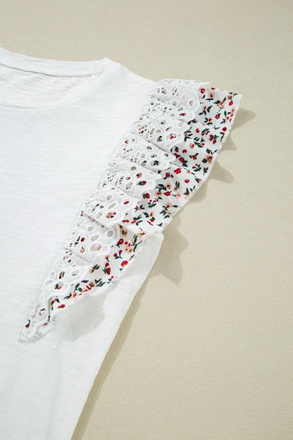 Simply Love: Lace Butterfly Blouse