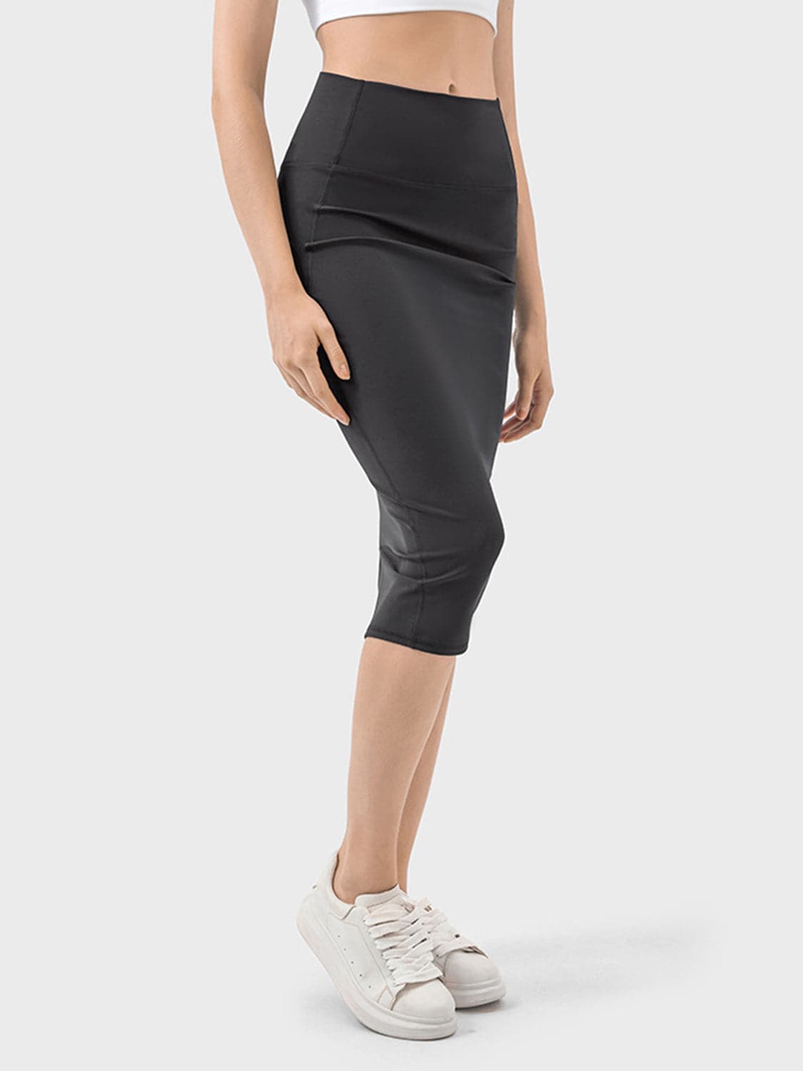 Slit Wrap Active Skirt.