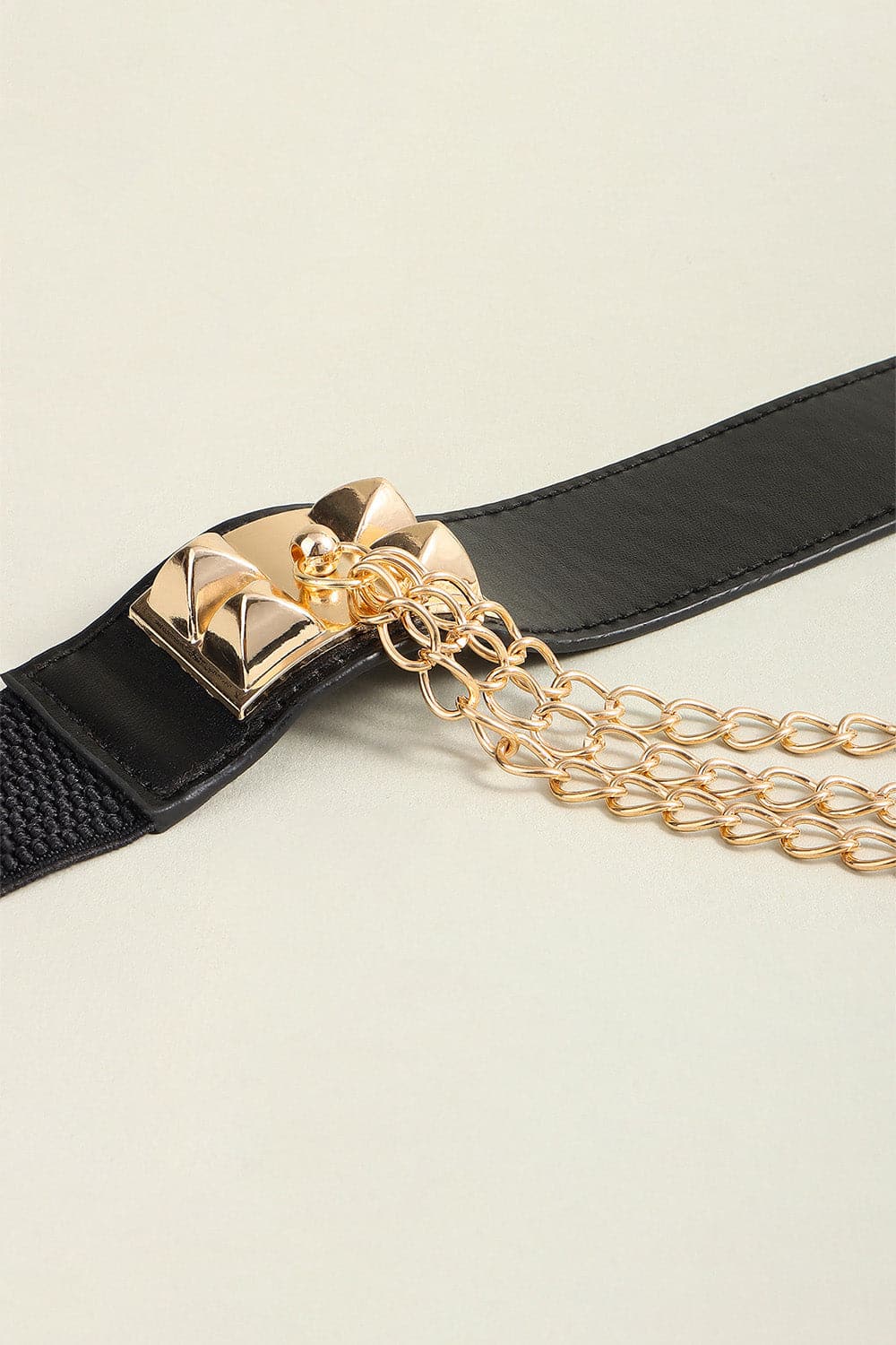 Elastic Belt with Chain.