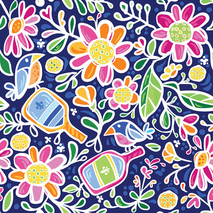 Anna Maria Pullover Quarter Zip in Pickle Me Pink Navy by...