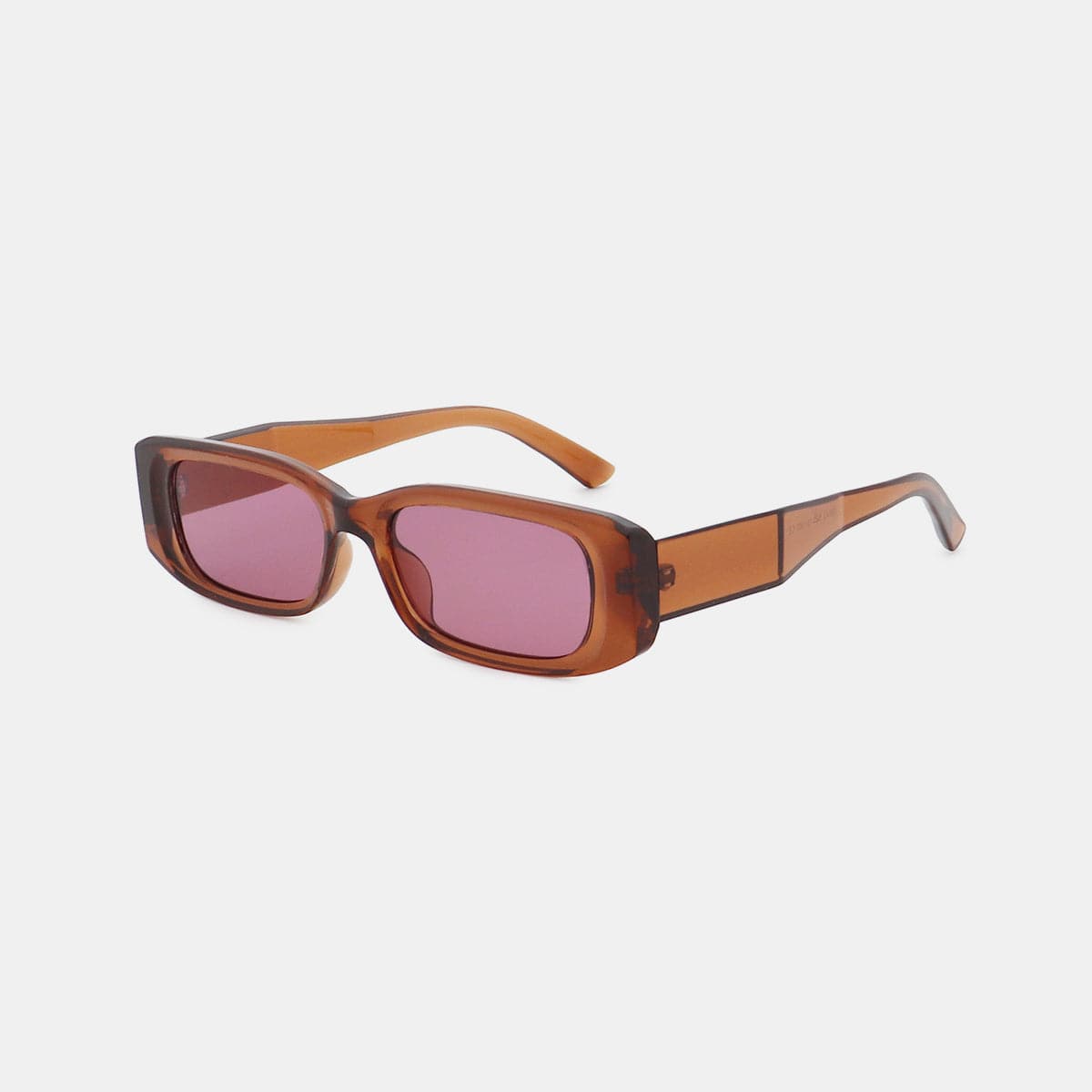 Polycarbonate Frame Rectangle Sunglasses.