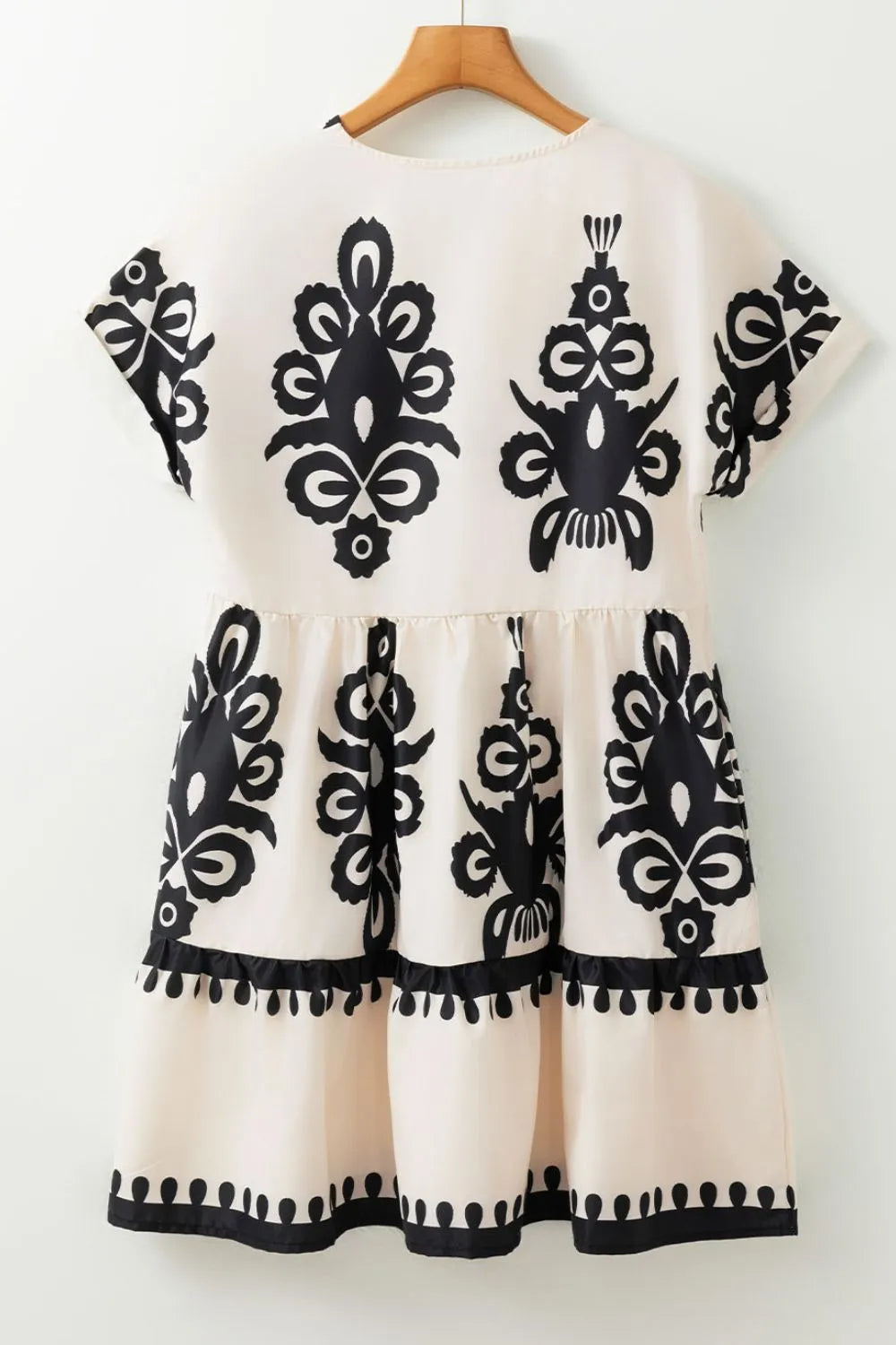 Simply Love: V-Neck Short Dress