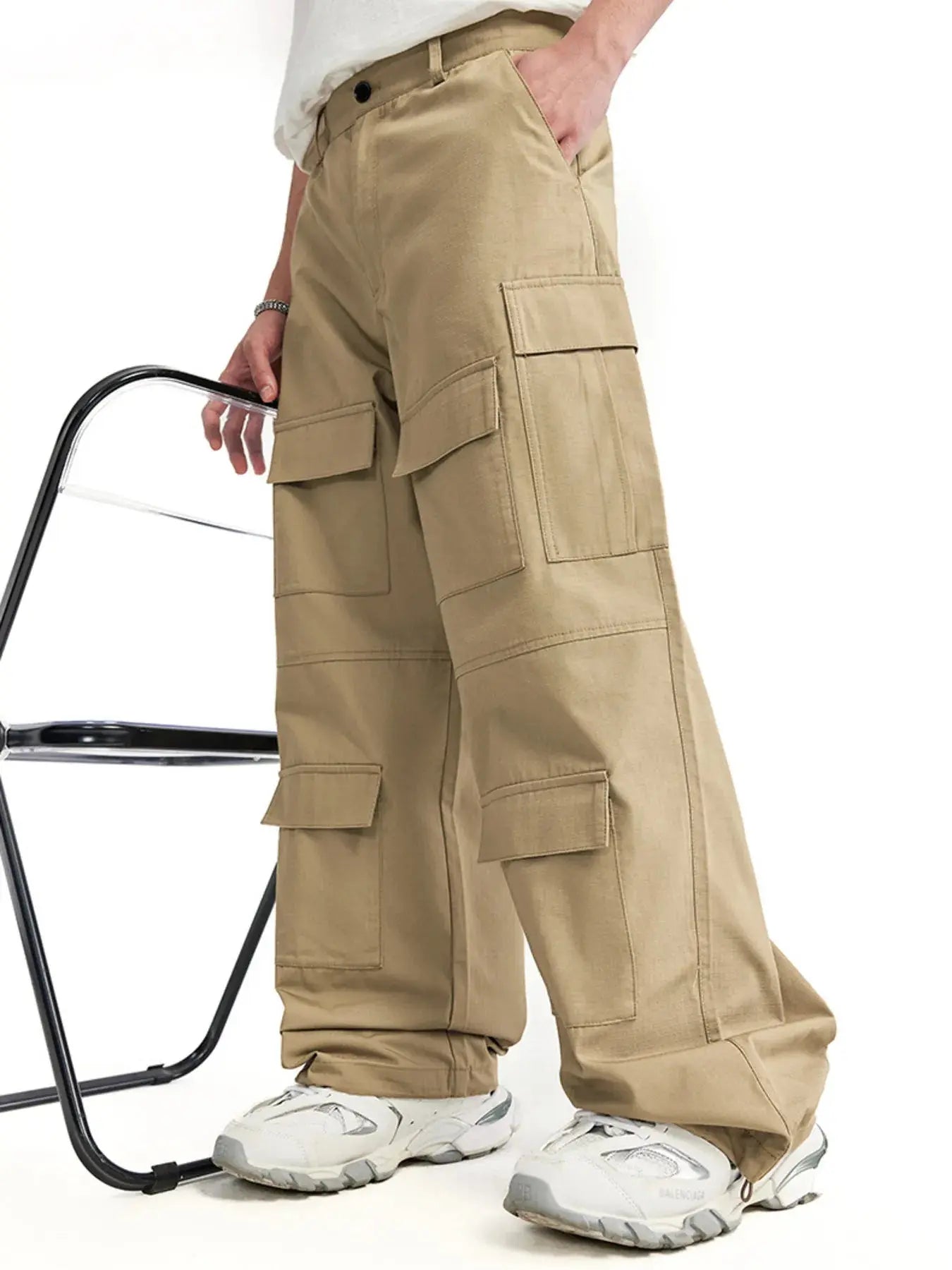 Men's Loose Fit Cargo Pants Simply Love